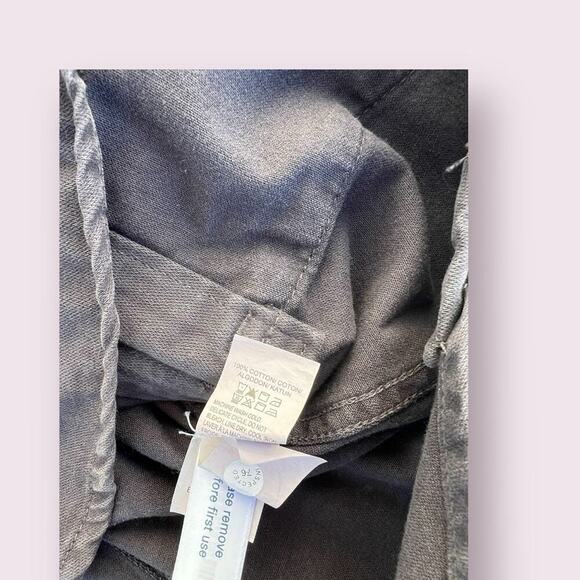 Lucky Brand – live in love women’s size L gray jacket with drawstring waist - Picture 10 of 11